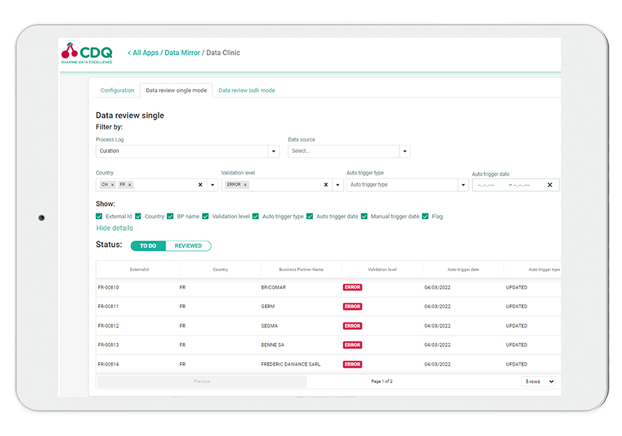 CDQ Zero Maintenance effortlessly reach 100 Data Quality